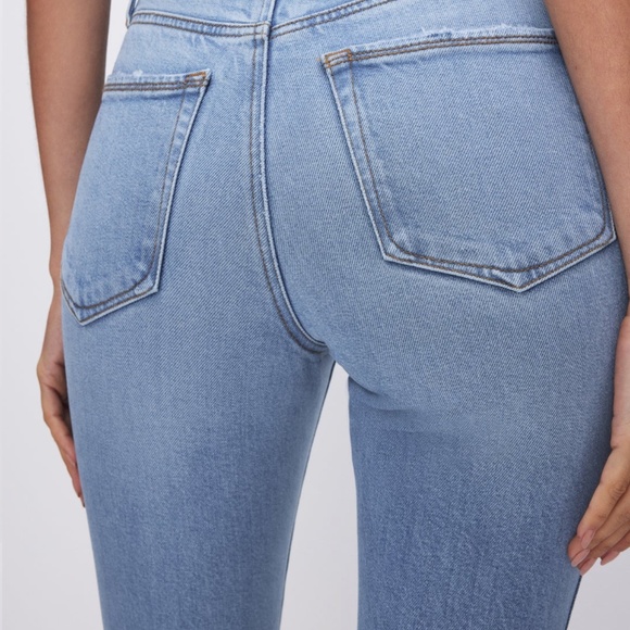 Good American Cropped mini boot Jeans - Picture 2 of 6